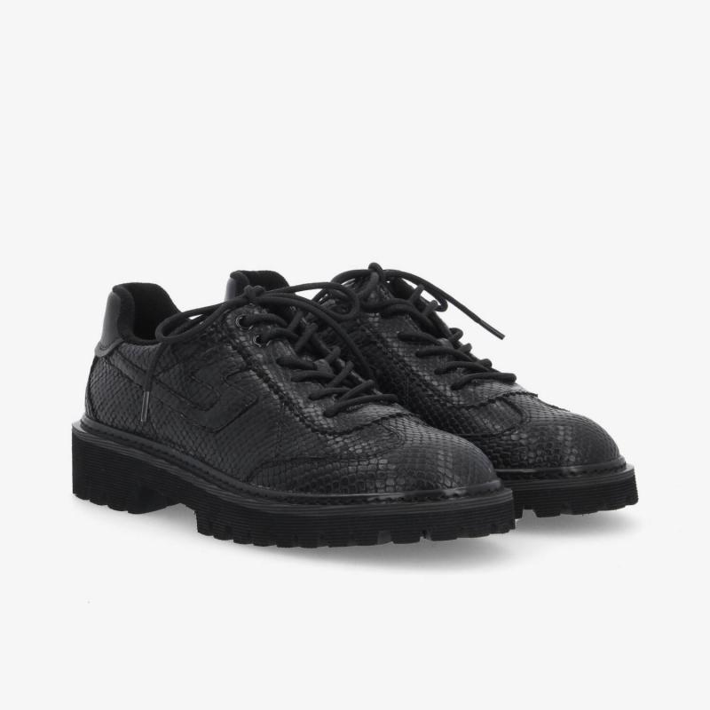 MYSEN CITY W - PRINT SNAKE - NOIR